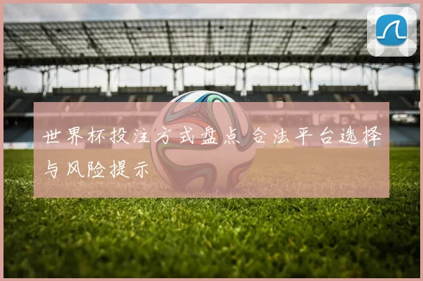 世界杯投注方式盘点 合法平台选择与风险提示